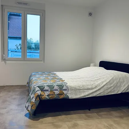 T3-dans Le Verdure Tres Calme A Schiltigheim Apartman